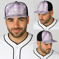 Pua Kalaunu Lei Baseball Net Cap Palaka Pattern