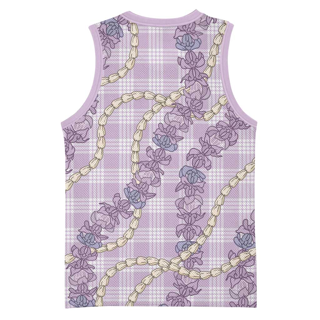 Pua Kalaunu Lei Basketball Jersey Palaka Pattern