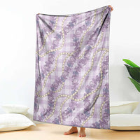 Pua Kalaunu Lei Blanket Palaka Pattern