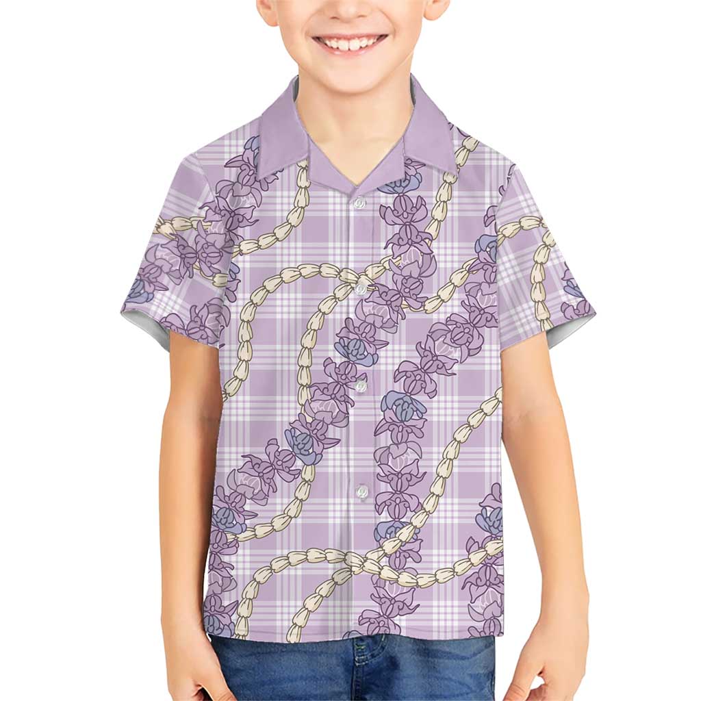 Pua Kalaunu Lei Family Matching Long Sleeve Bodycon Dress and Hawaiian Shirt Palaka Pattern