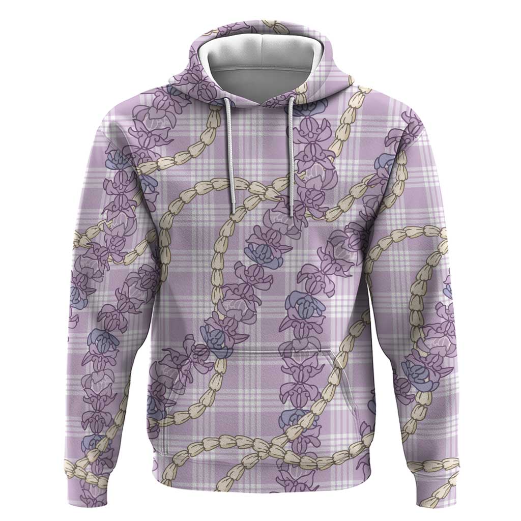 Pua Kalaunu Lei Hoodie Palaka Pattern