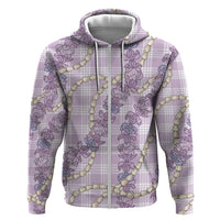 Pua Kalaunu Lei Hoodie Palaka Pattern
