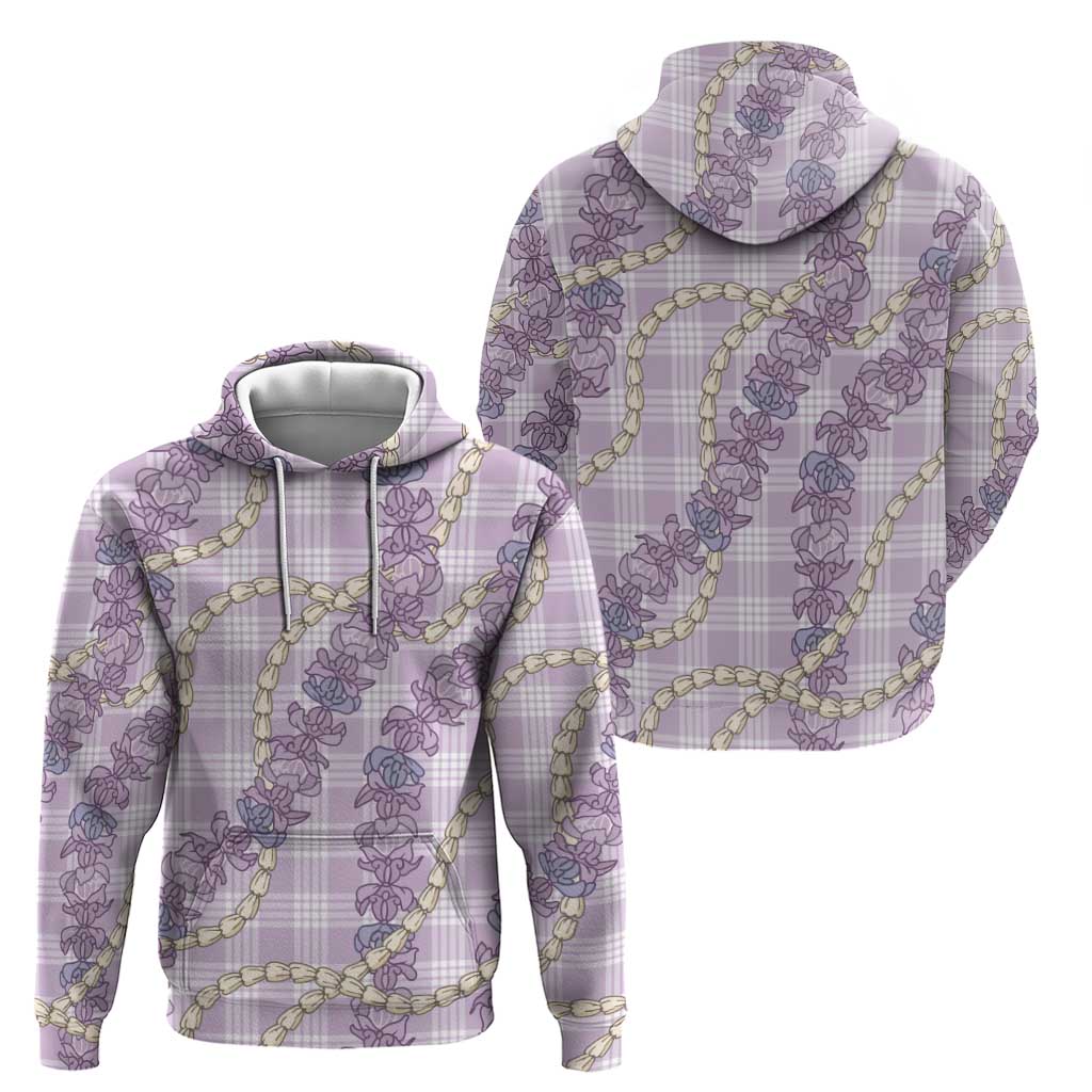 Pua Kalaunu Lei Hoodie Palaka Pattern