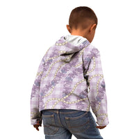 Pua Kalaunu Lei Kid Hoodie Palaka Pattern