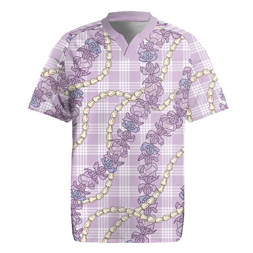 Pua Kalaunu Lei Rugby Jersey Palaka Pattern