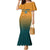 Custom Rugby Australia Family Matching Mermaid Dress and Hawaiian Shirt Junior Wallabies Go Champions