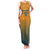 Custom Rugby Australia Family Matching Tank Maxi Dress and Hawaiian Shirt Junior Wallabies Go Champions