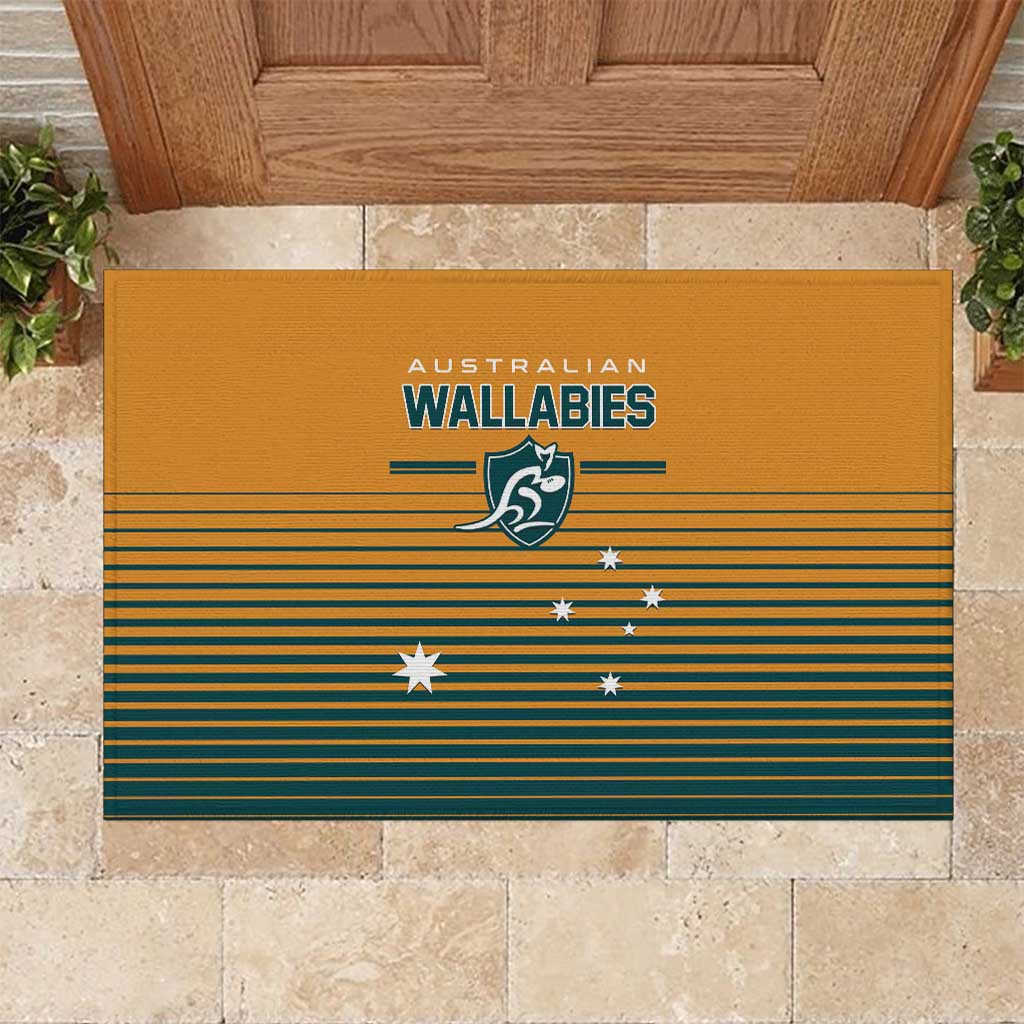 Rugby Australia Rubber Doormat Junior Wallabies Go Champions