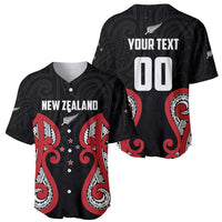 Custom Rugby New Zealand Baseball Jersey Baby Black Go Champions