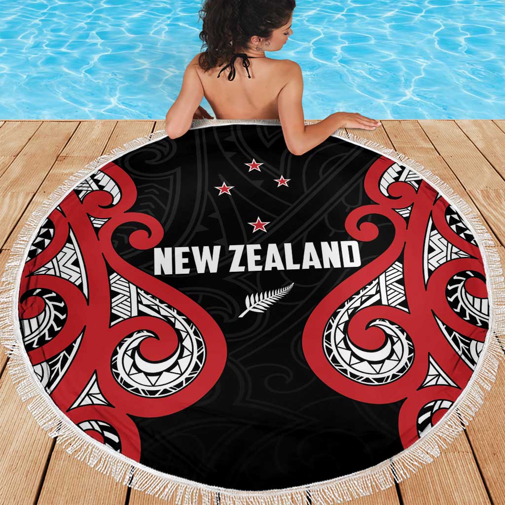 Rugby New Zealand Beach Blanket Baby Black Go Champions