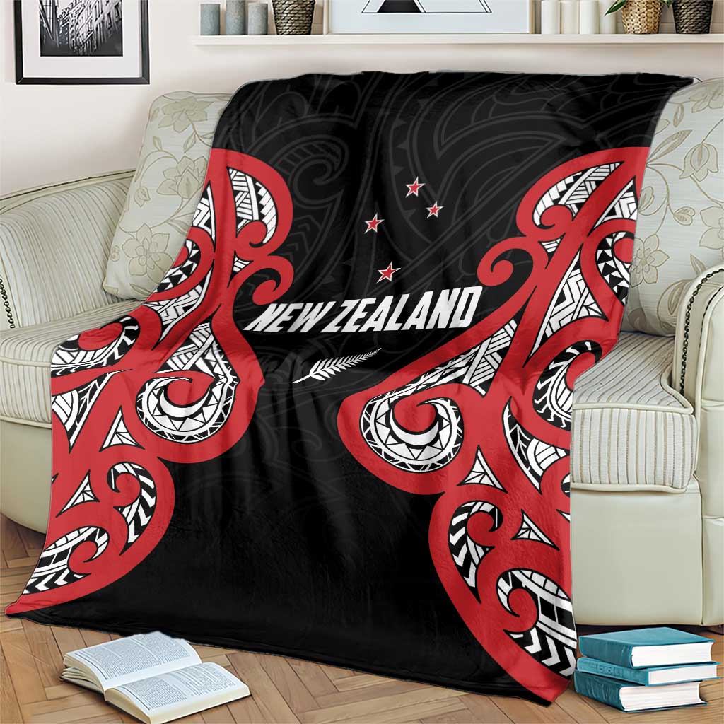 Rugby New Zealand Blanket Baby Black Go Champions