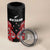 Custom Rugby New Zealand 4 in 1 Can Cooler Tumbler Baby Black Go Champions