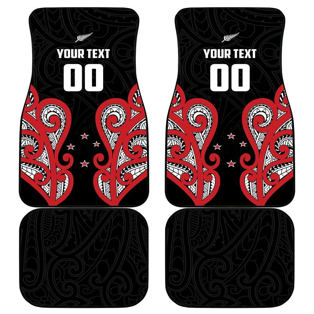 Rugby New Zealand Car Mats Baby Black Go Champions