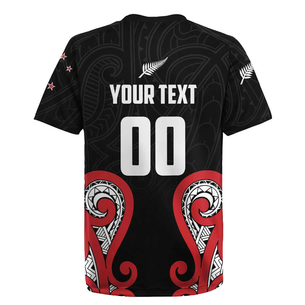 Custom Rugby New Zealand Rugby Jersey Baby Black Go Champions