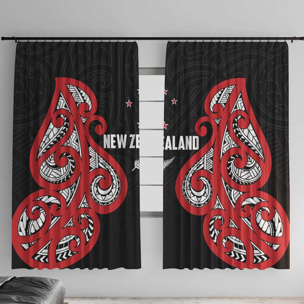 Rugby New Zealand Window Curtain Baby Black Go Champions