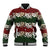 Hawaiian Hibiscus Christmas Color Baseball Jacket Unique