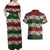 Hawaiian Hibiscus Christmas Color Couples Matching Off Shoulder Maxi Dress and Hawaiian Shirt Unique