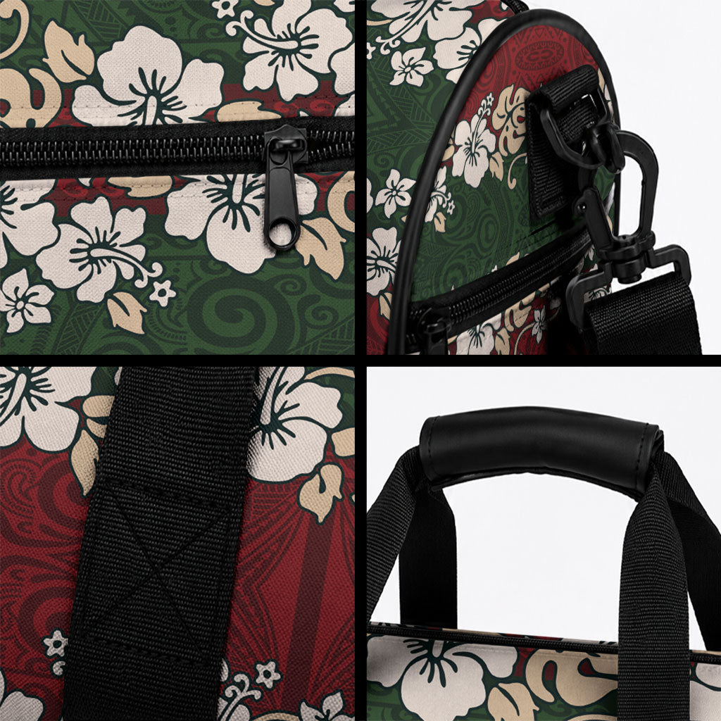 Hawaiian Hibiscus Christmas Color Duffle Bag Unique LT01 - Polynesian Pride