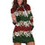 Hawaiian Hibiscus Christmas Color Hoodie Dress Unique