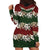 Hawaiian Hibiscus Christmas Color Hoodie Dress Unique