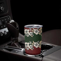 Hawaiian Hibiscus Christmas Color Tumbler Cup Unique