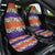 Hawaiian Hibiscus Car Seat Cover Orange and Purple Unique