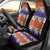 Hawaiian Hibiscus Car Seat Cover Orange and Purple Unique