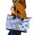 Hawaii Quilt Leather Tote Bag Kakau Polynesian Pattern Blue Version LT01 Blue - Polynesian Pride