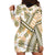 Hawaii Quilt Hoodie Dress Kakau Polynesian Pattern Gold Version LT01 - Polynesian Pride