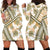 Hawaii Quilt Hoodie Dress Kakau Polynesian Pattern Gold Version LT01 - Polynesian Pride