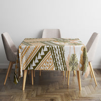Hawaii Quilt Tablecloth Kakau Polynesian Pattern Gold Version LT01 - Polynesian Pride