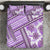 Hawaii Quilt Bedding Set Kakau Polynesian Pattern Lilac Version LT01 Purple - Polynesian Pride