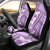 Hawaii Quilt Car Seat Cover Kakau Polynesian Pattern Lilac Version LT01 - Polynesian Pride