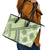 Hawaii Quilt Leather Tote Bag Kakau Polynesian Pattern Olive Green Version LT01 - Polynesian Pride