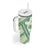 Hawaii Quilt Tumbler With Handle Kakau Polynesian Pattern Olive Green Version