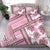 Hawaii Quilt Bedding Set Kakau Polynesian Pattern Mauve Pink Version LT01 - Polynesian Pride