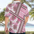 Hawaii Quilt Hawaiian Shirt Kakau Polynesian Pattern Mauve Pink Version LT01 - Polynesian Pride