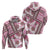 Hawaii Quilt Hoodie Kakau Polynesian Pattern Mauve Pink Version LT01 - Polynesian Pride