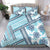 Hawaii Quilt Bedding Set Kakau Polynesian Pattern Sky Blue Version LT01 - Polynesian Pride