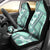 Hawaii Quilt Car Seat Cover Kakau Polynesian Pattern Teal Version LT01 - Polynesian Pride