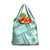 Hawaii Quilt Grocery Bag Kakau Polynesian Pattern Teal Version