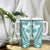 Hawaii Quilt Tumbler With Handle Kakau Polynesian Pattern Teal Version