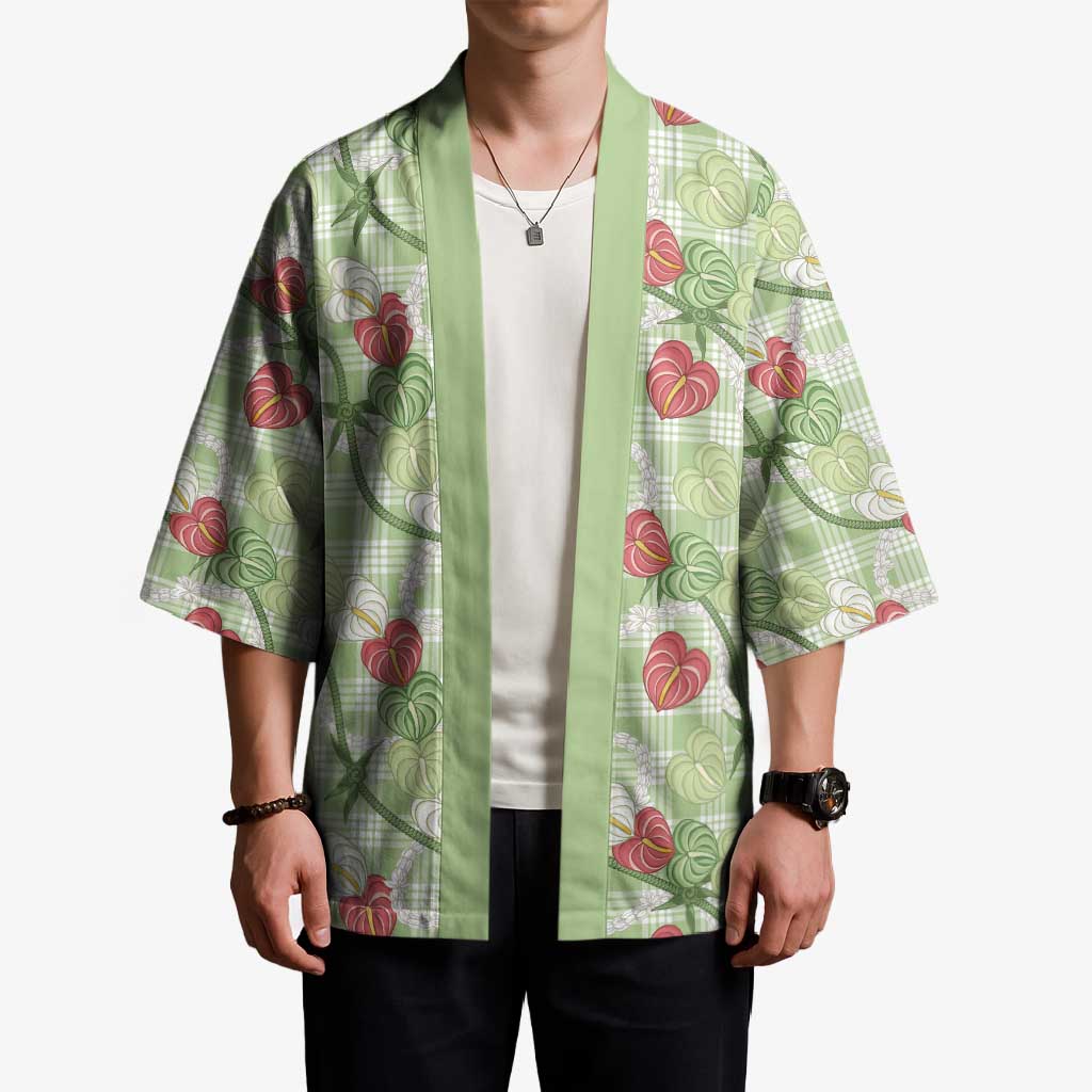 Anthurium Pikake Ti Leaf Palaka Kimono Green Version