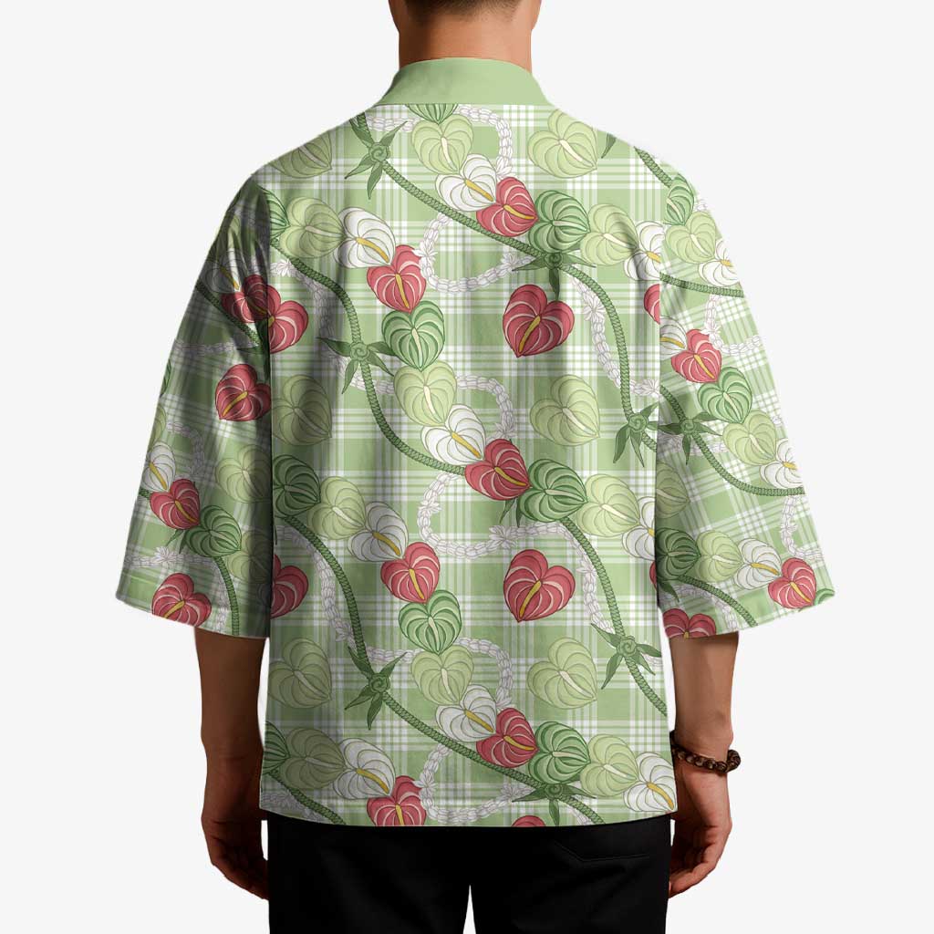 Anthurium Pikake Ti Leaf Palaka Kimono Green Version