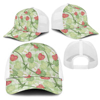 Anthurium Pikake Ti Leaf Palaka Mesh Trucker Cap Green Version
