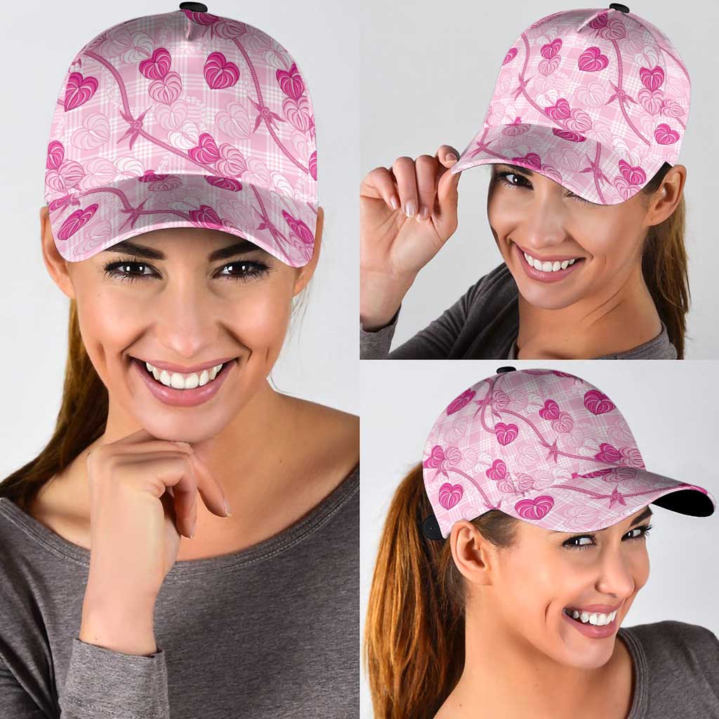 Anthurium Pikake Ti Leaf Palaka Classic Cap Pink Version
