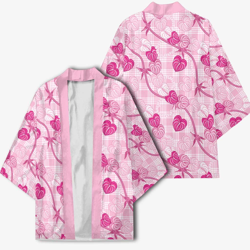Anthurium Pikake Ti Leaf Palaka Kimono Pink Version