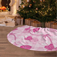 Anthurium Pikake Ti Leaf Palaka Tree Skirt Pink Version LT01 - Polynesian Pride