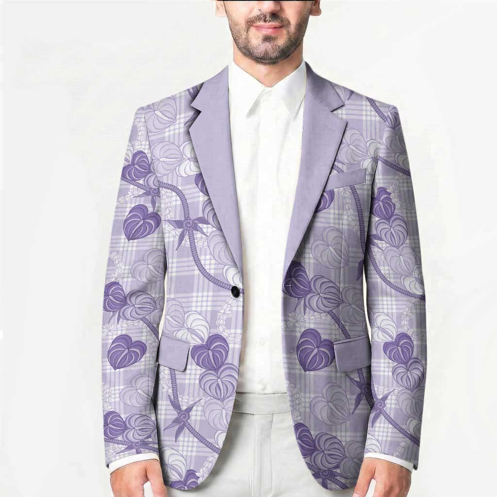 Anthurium Pikake Ti Leaf Palaka Blazer Purple Version
