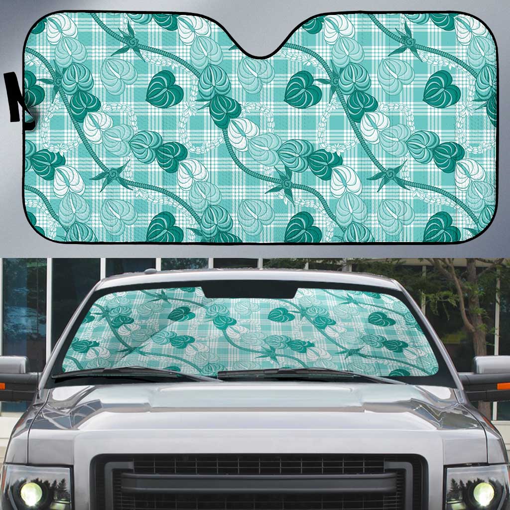 Anthurium Pikake Ti Leaf Palaka Auto Sun Shade Turquoise Version